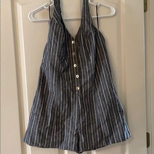 Button Down Romper - Worn Once